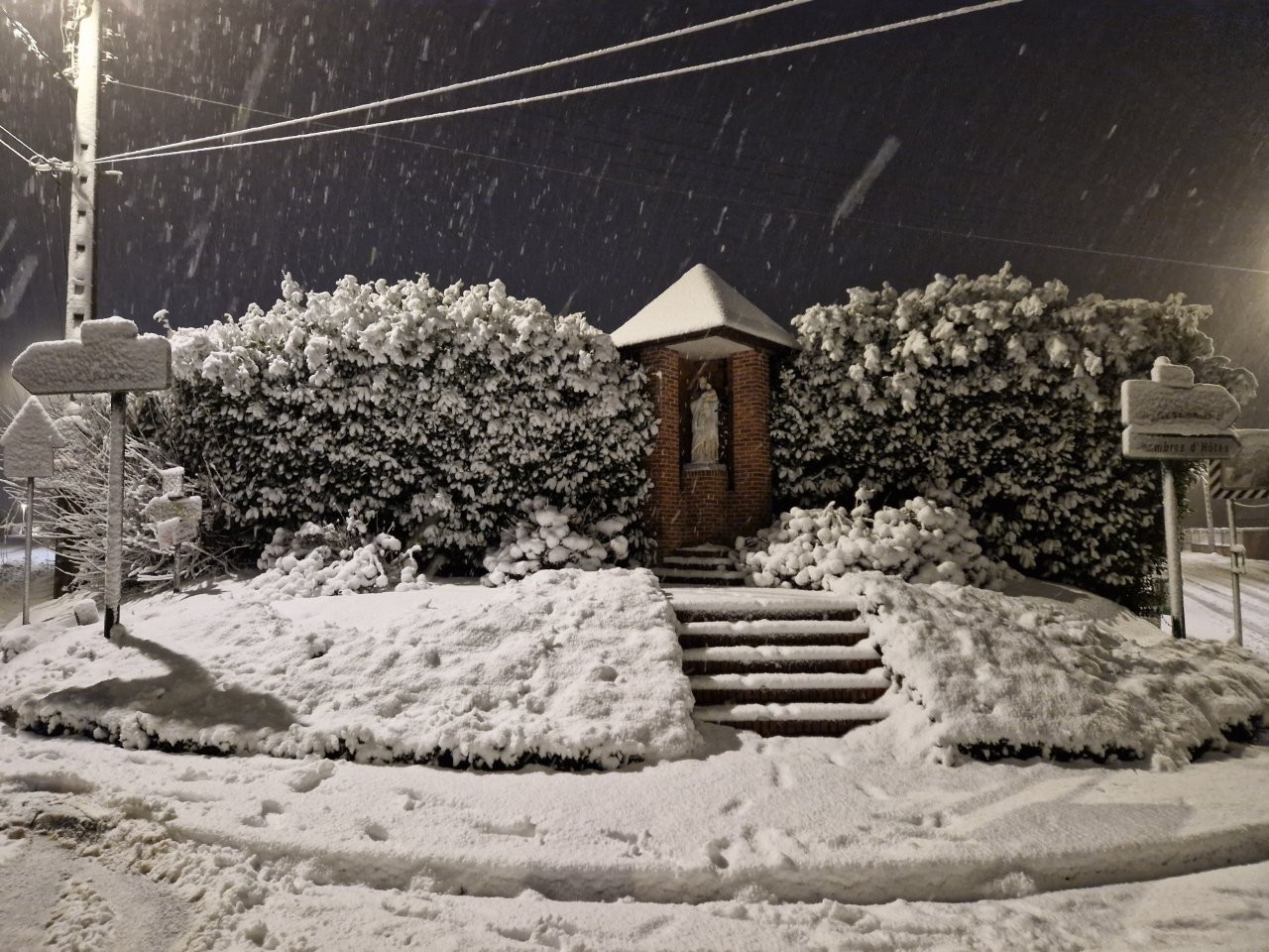 2025. Quelmes sous la neige