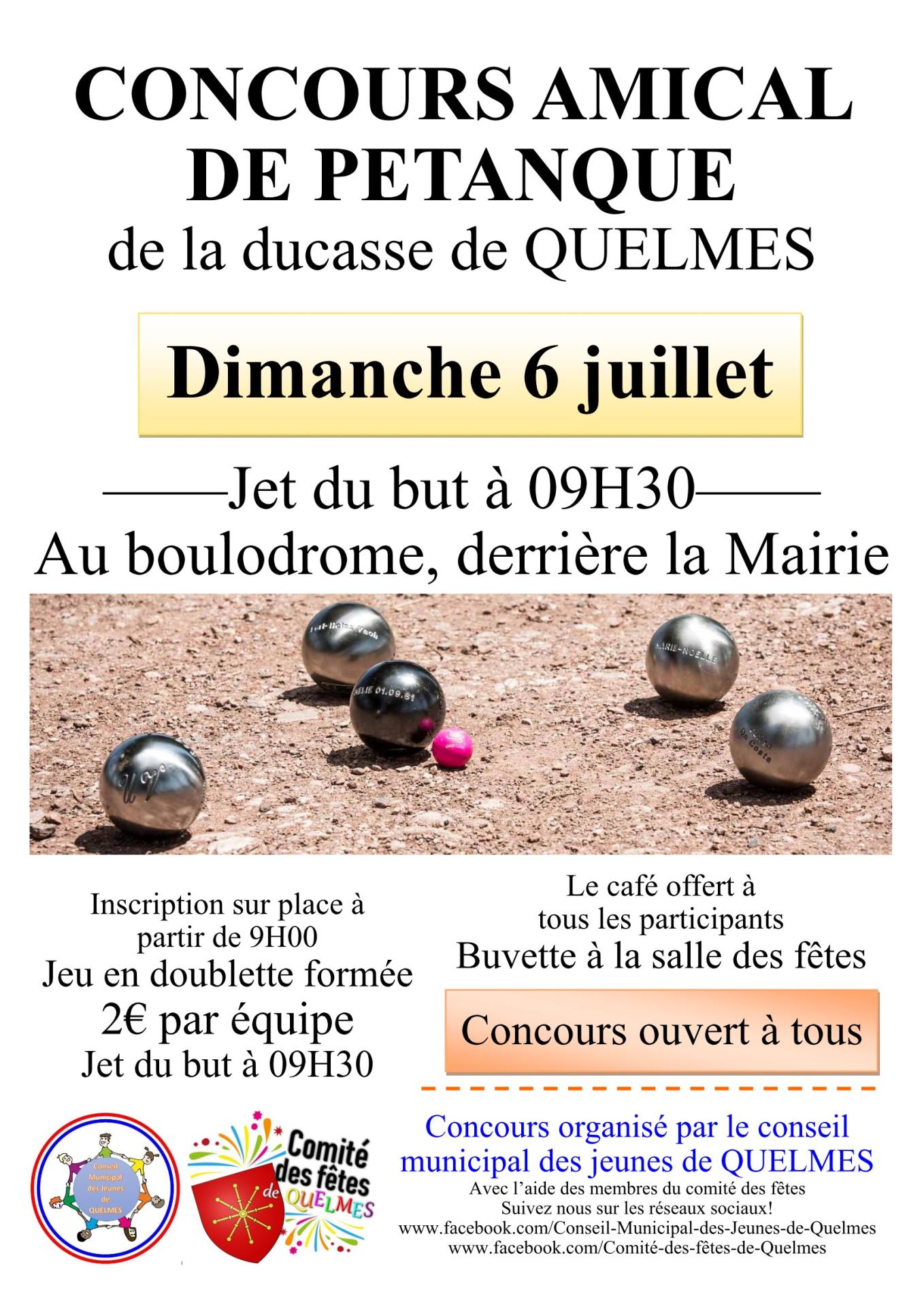 3 affiche concours de petanque du cmj