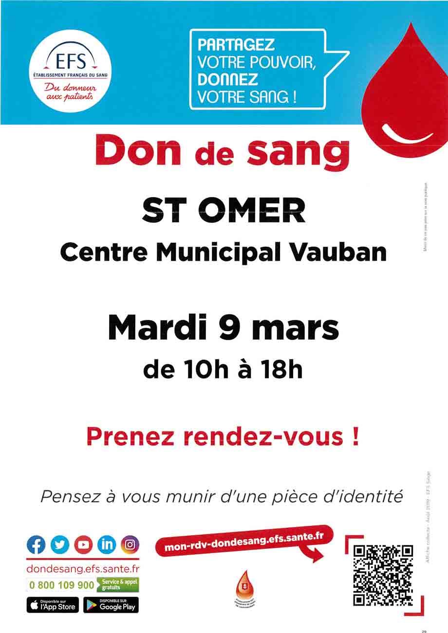 Affiche don du sang 3