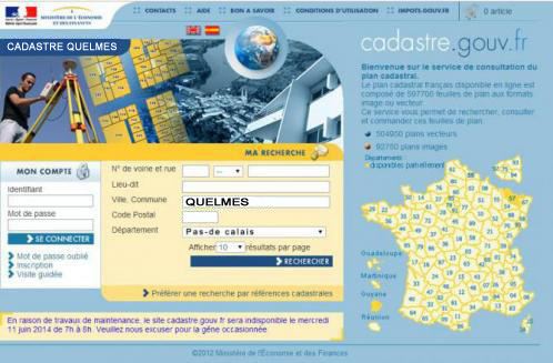 Cadastre quelmes