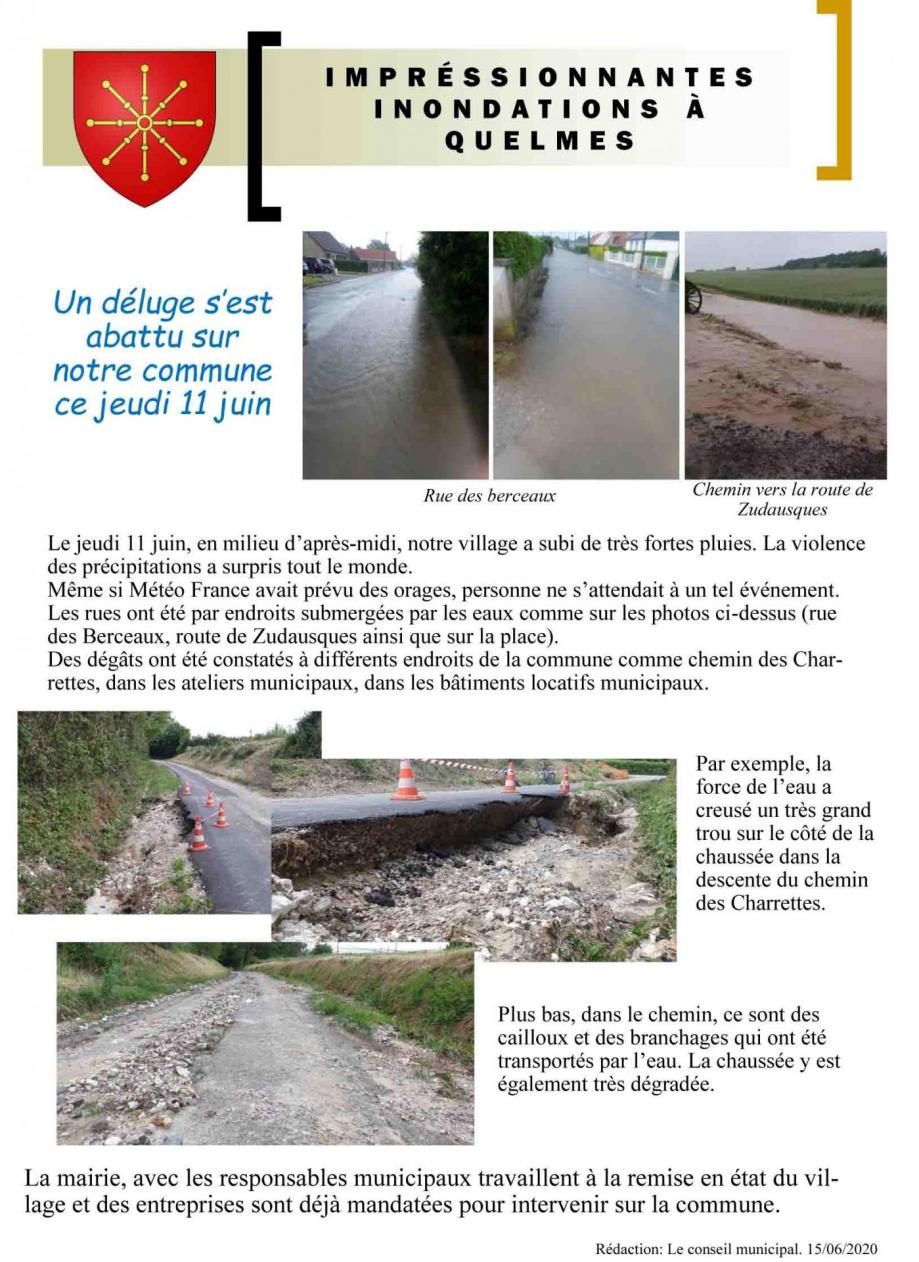 Inondations quelmes