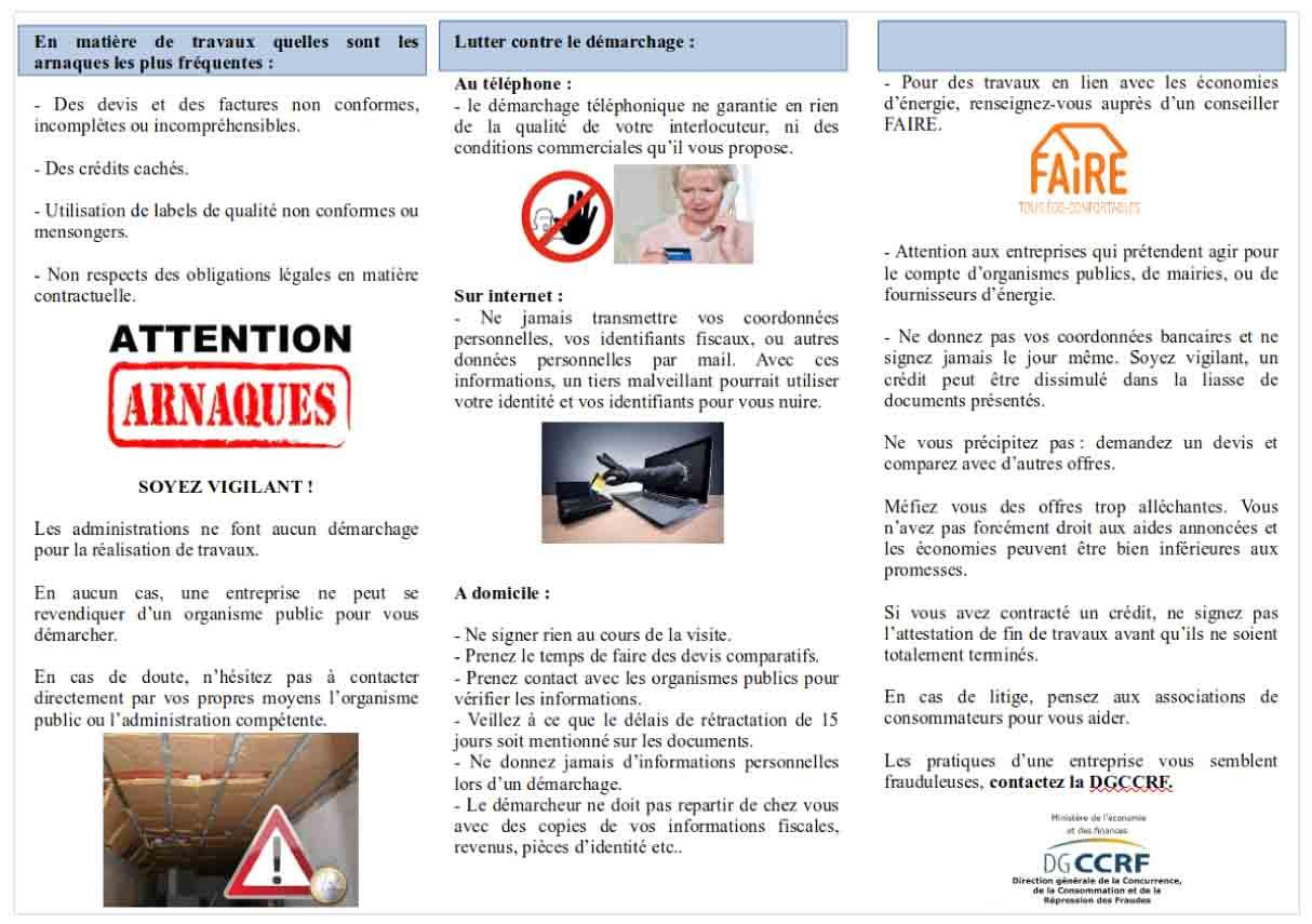 Plaquette prevention travaux 2