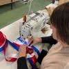 Confection des echarpes 2 